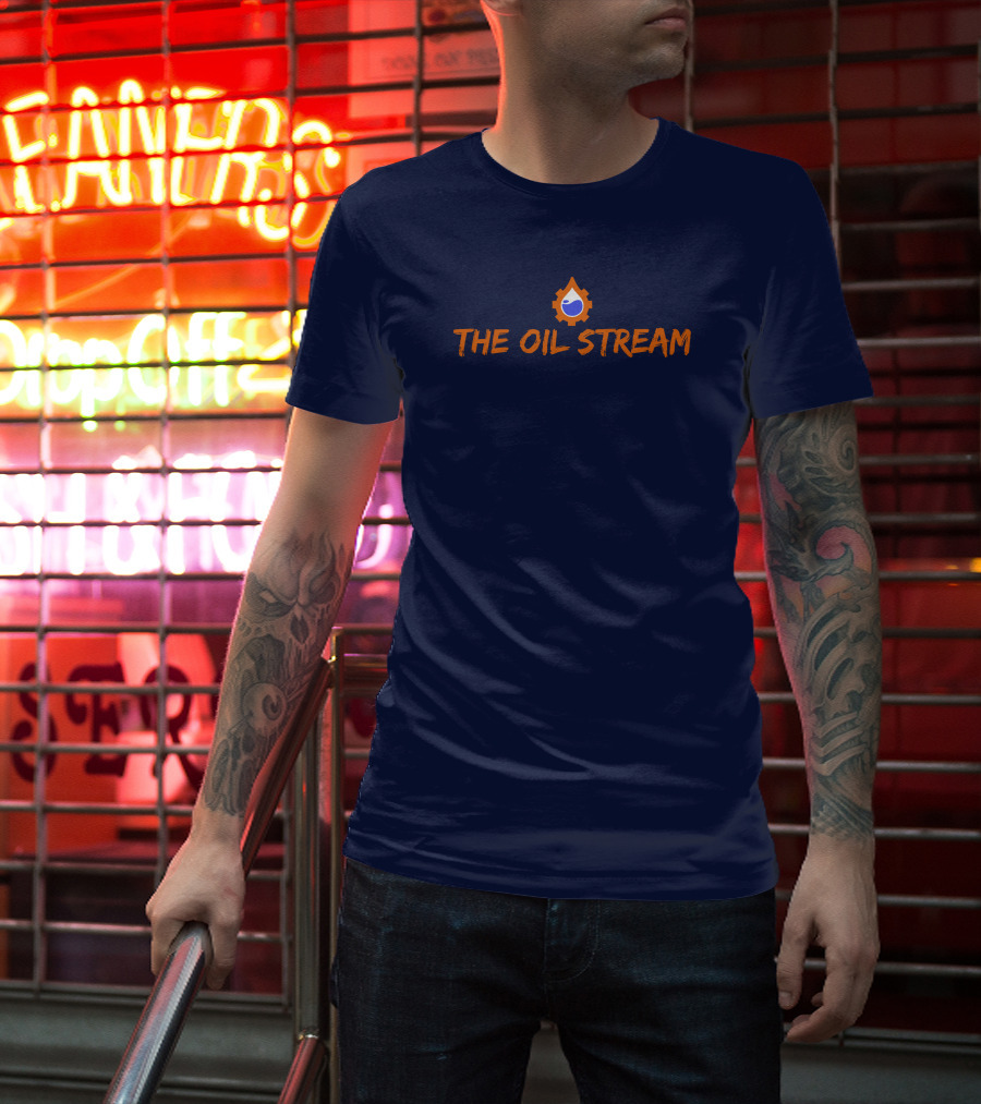 The Oil Stream Hockey Flame T-Shirt