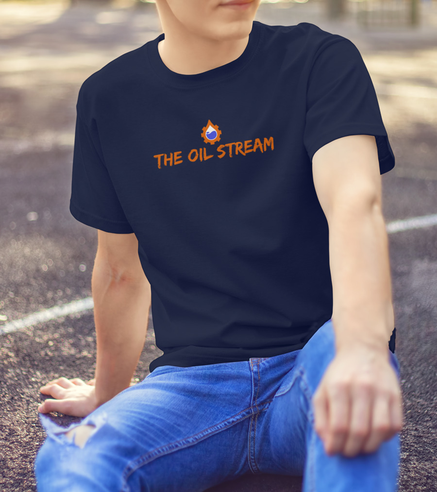 The Oil Stream Hockey Flame T-Shirt