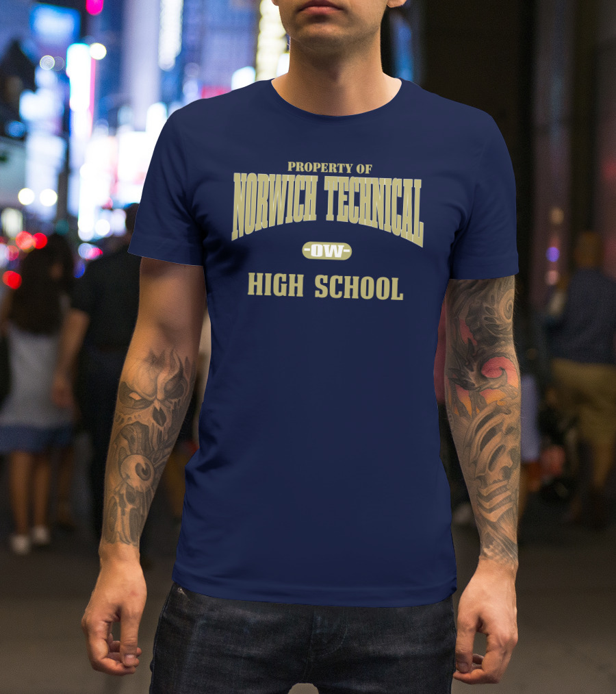 Property Of Norwich Technical OW High School T-Shirt