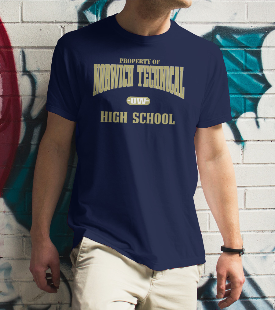 Property Of Norwich Technical OW High School T-Shirt