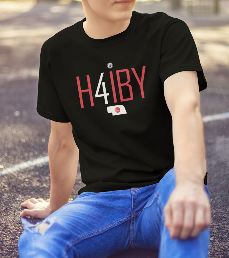 Bbb H4iby Nebraska Basketball T-Shirt