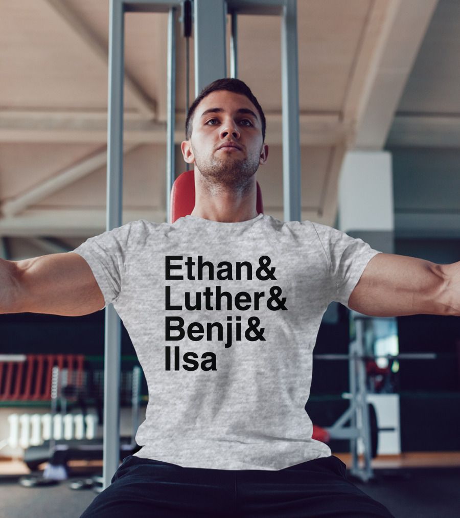 Mission Impossible Ethan Luther Benji Ilsa Characters T-Shirt