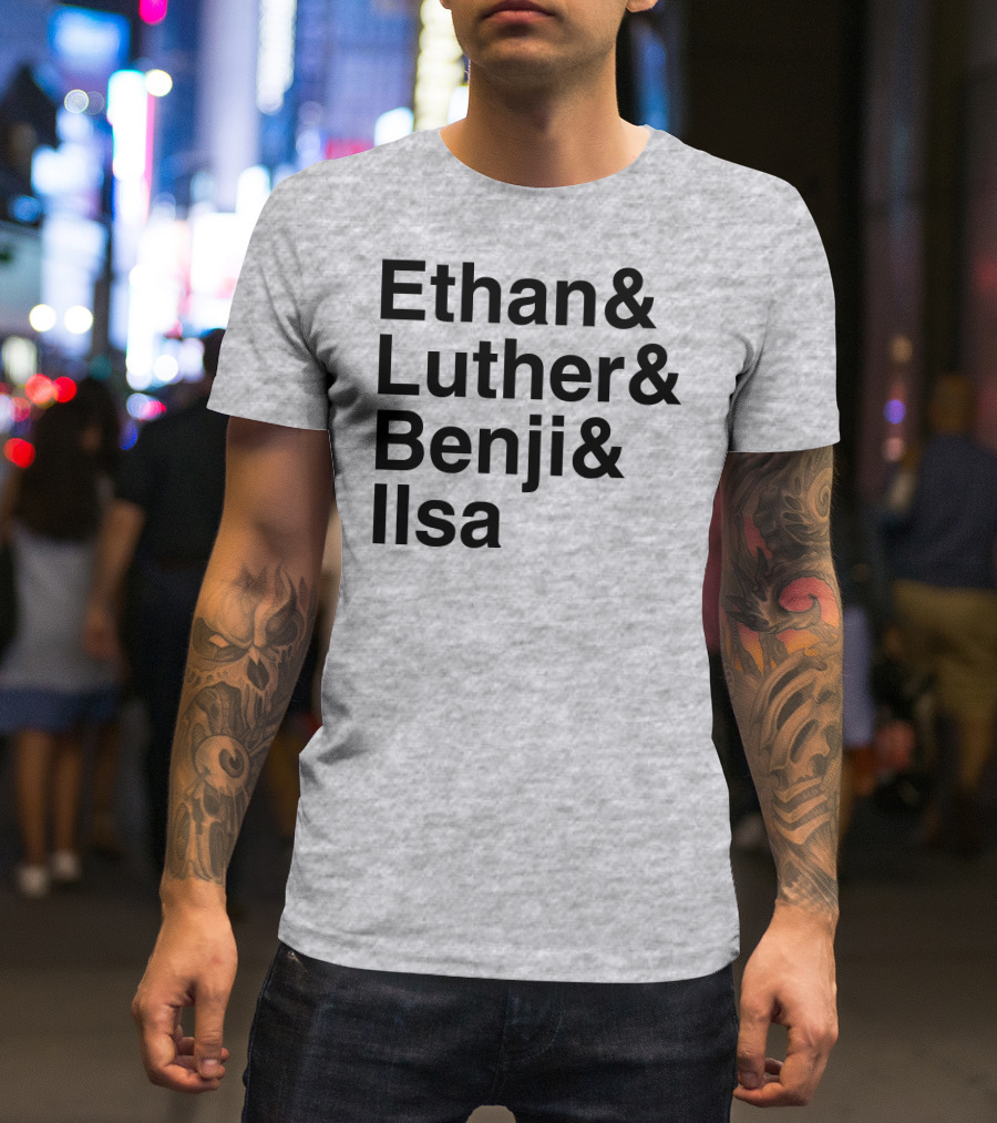 Mission Impossible Ethan Luther Benji Ilsa Characters T-Shirt