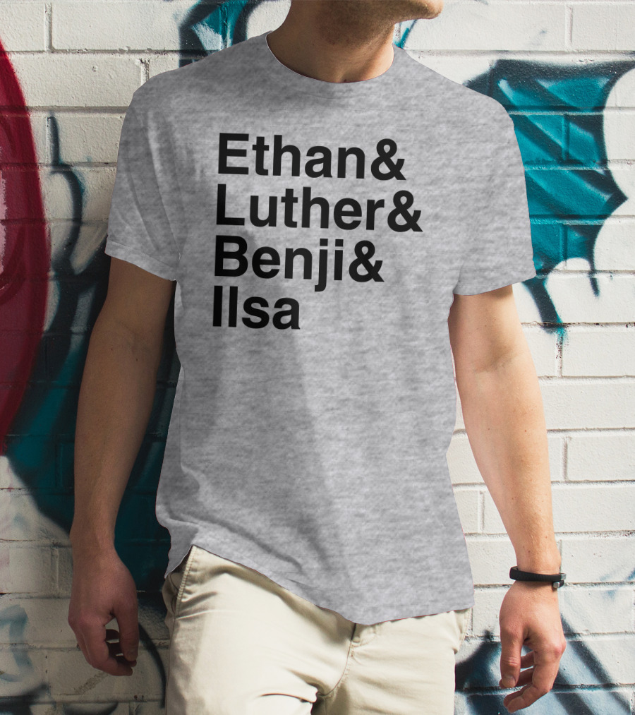 Mission Impossible Ethan Luther Benji Ilsa Characters T-Shirt