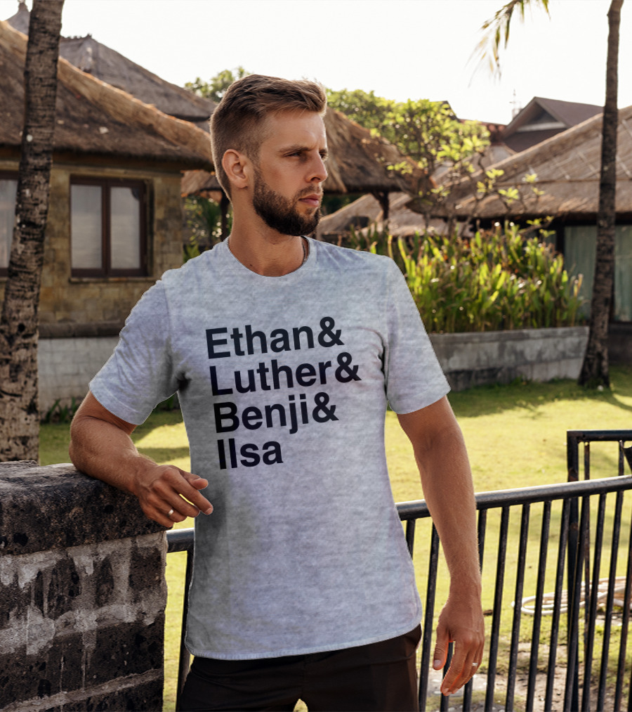 Mission Impossible Ethan Luther Benji Ilsa Characters T-Shirt