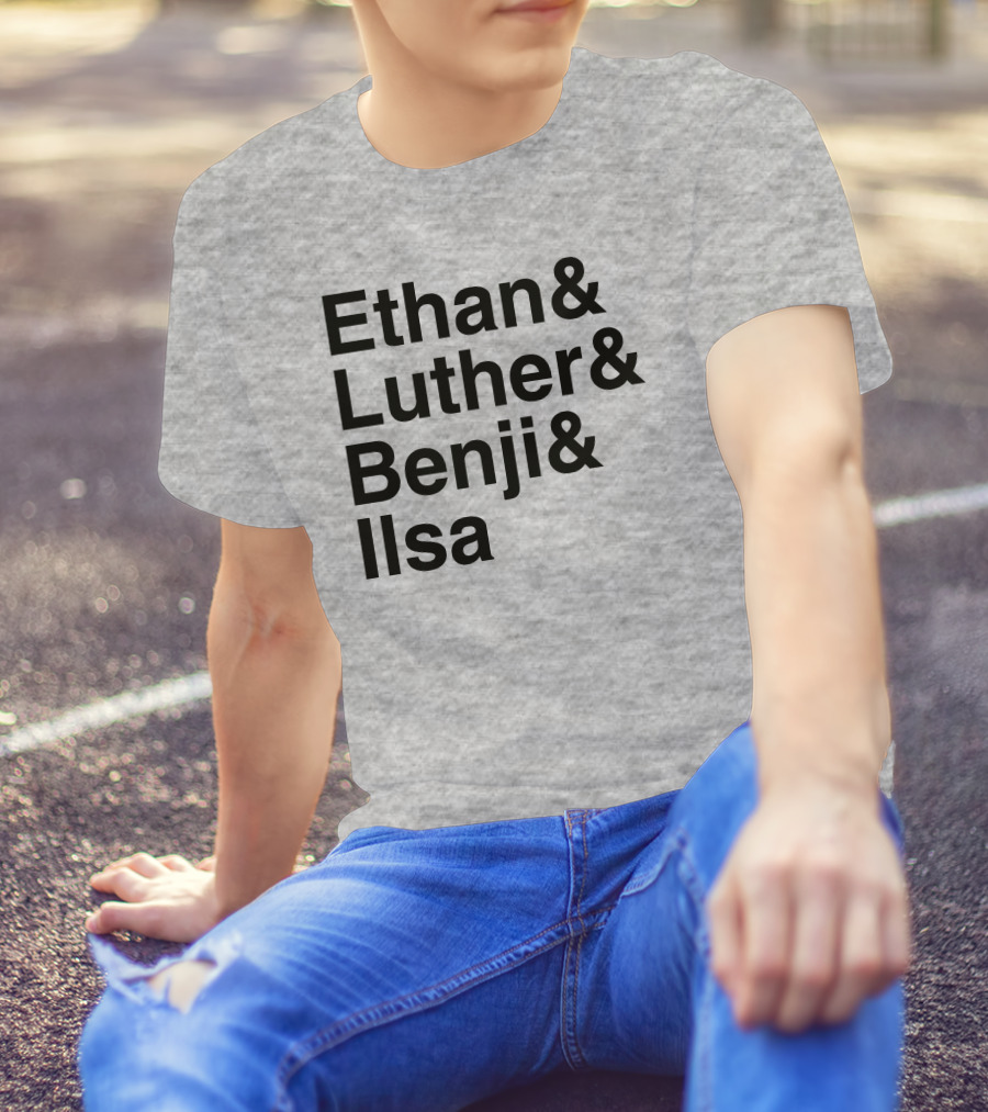 Mission Impossible Ethan Luther Benji Ilsa Characters T-Shirt