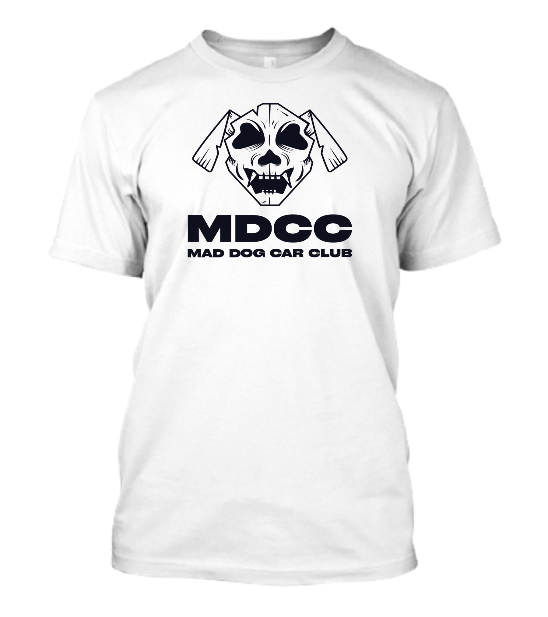 MDCC Mad Dog Car Club Skull T-Shirt