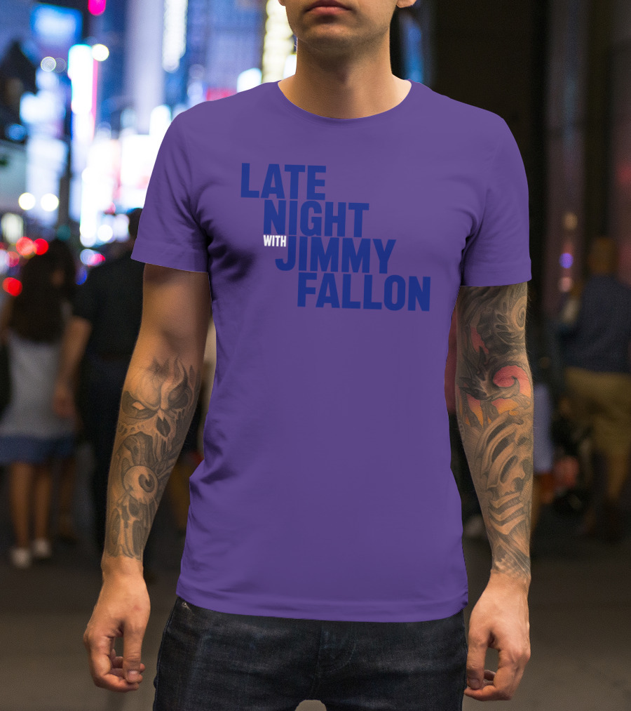 Late Night With Jimmy Fallon Mike Shoemaker T-Shirt