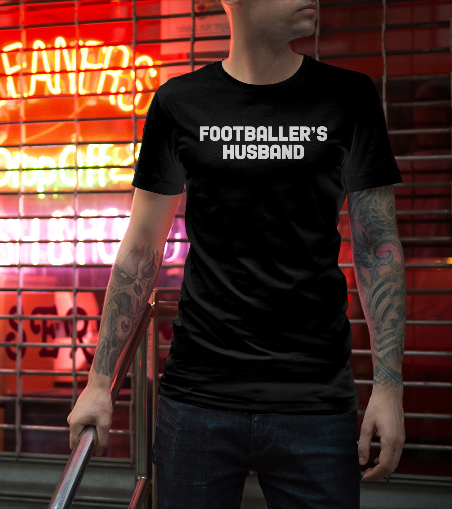 Footballer's Husband Supporter T-Shirt