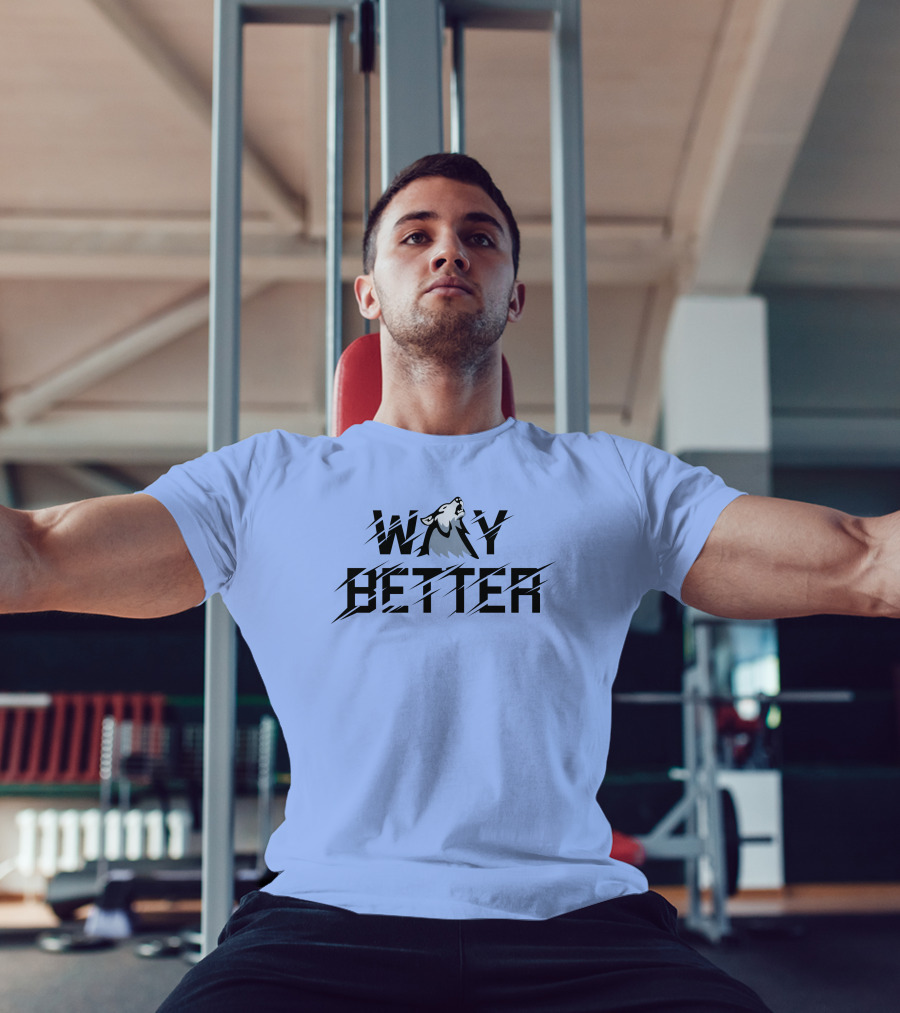 Way Better Wolf Stream Elements Merch Viss T-Shirt