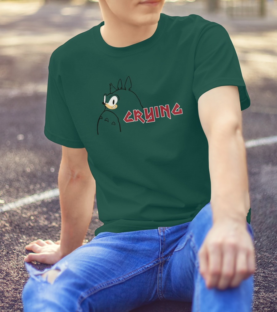 Crying My Neighbor Hedgehog Eddie T-Shirt