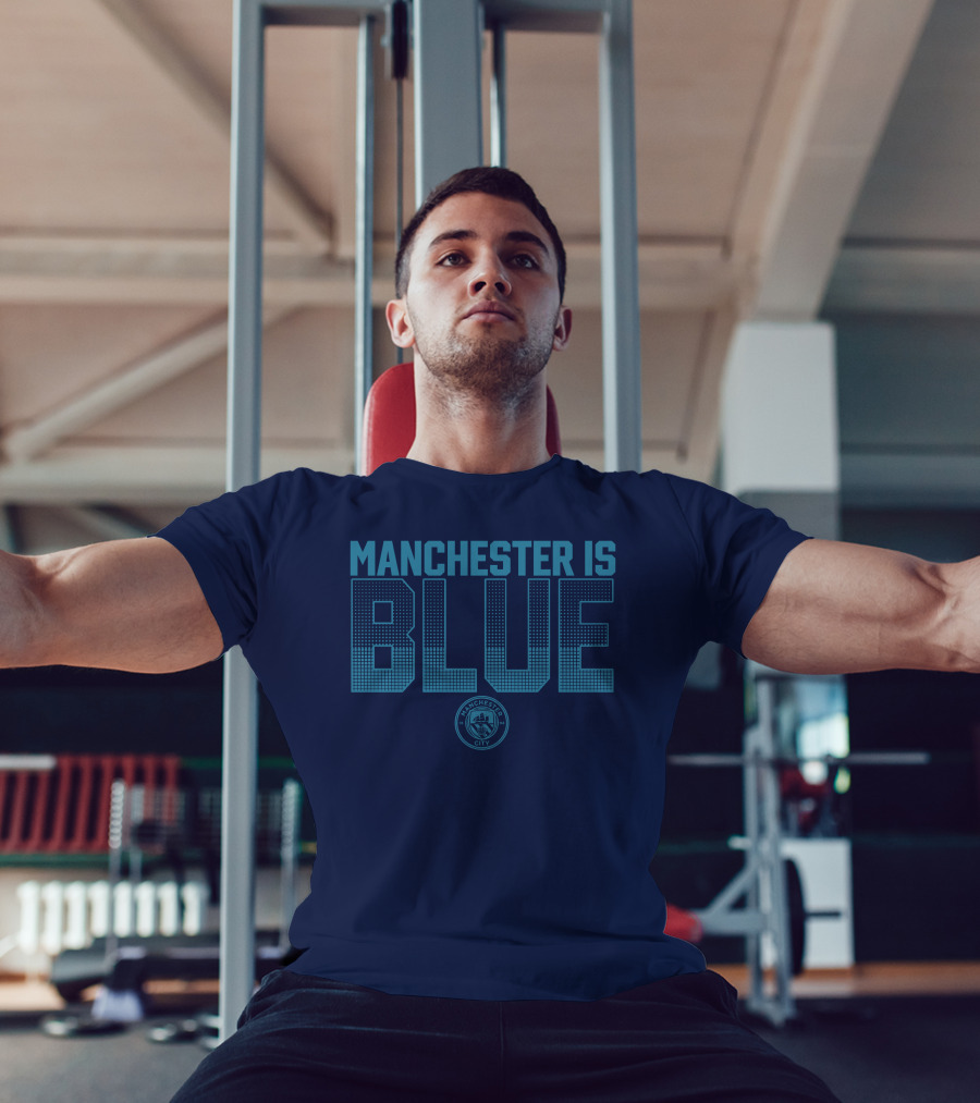 Manchester Is Blue: Manchester City Emblem T-Shirt