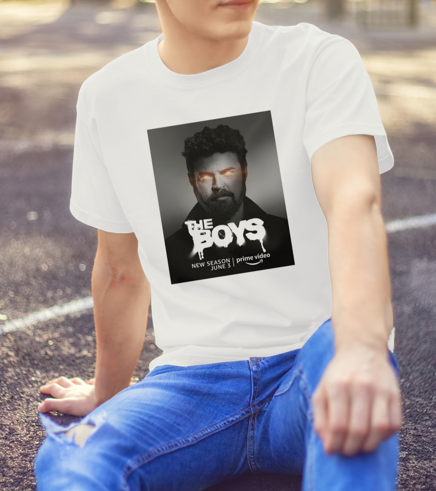 The Boys New Season June 3 Prime Video Superhero Dark T-Shirt