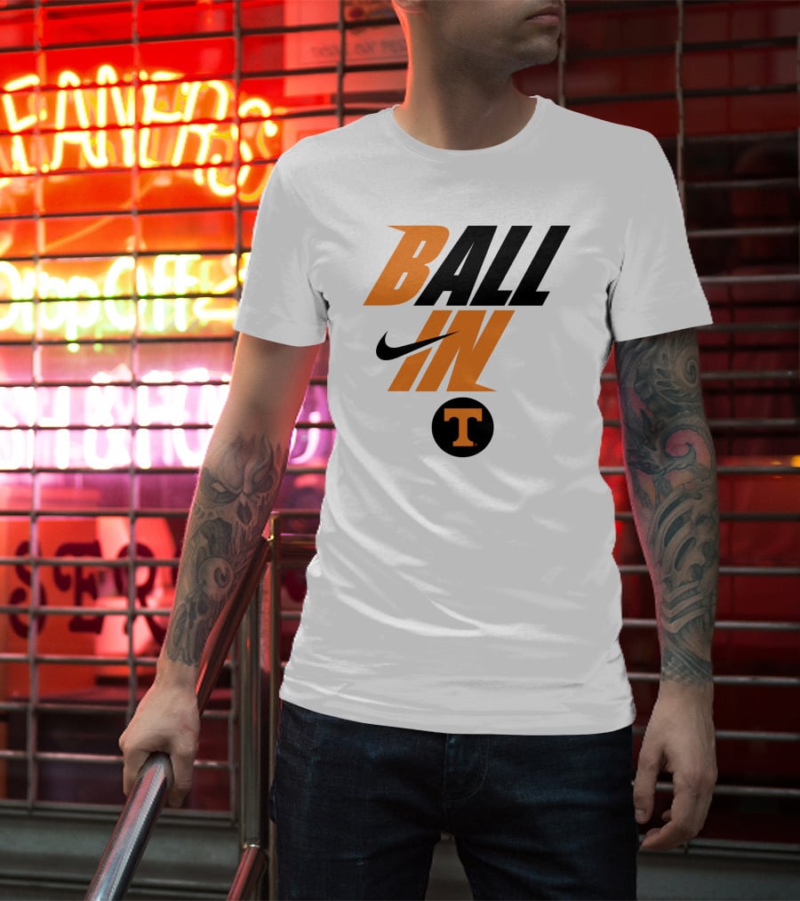 Tennessee Volunteers Ball In T T-Shirt