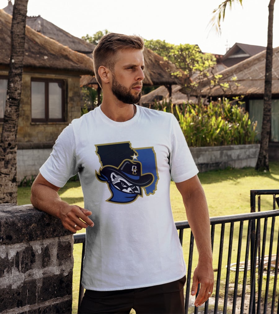 Quad Cities River Bandits Midwest League Baseball Logo 22 T-Shirt