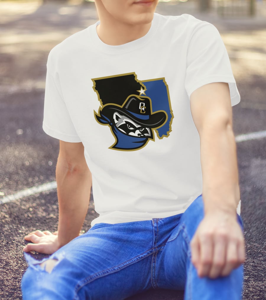 Quad Cities River Bandits Midwest League Baseball Logo 22 T-Shirt