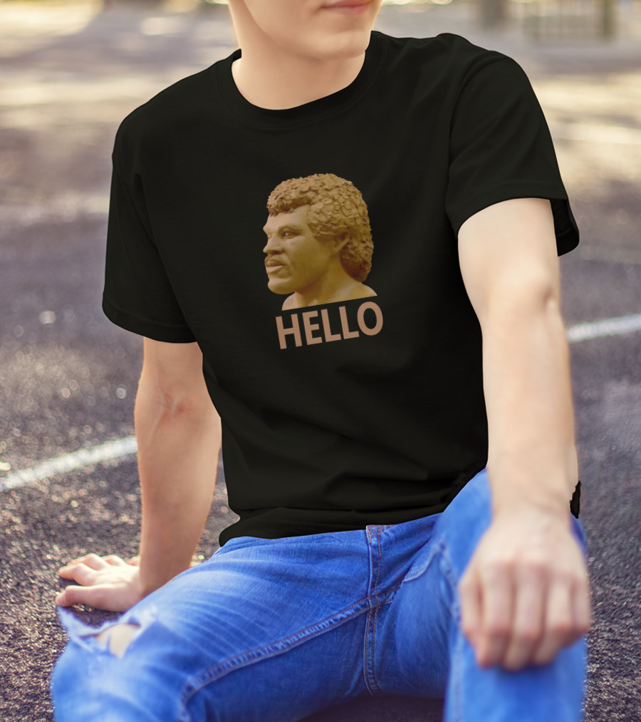 Lionel Richie Hello Bust Sculpture T-Shirt