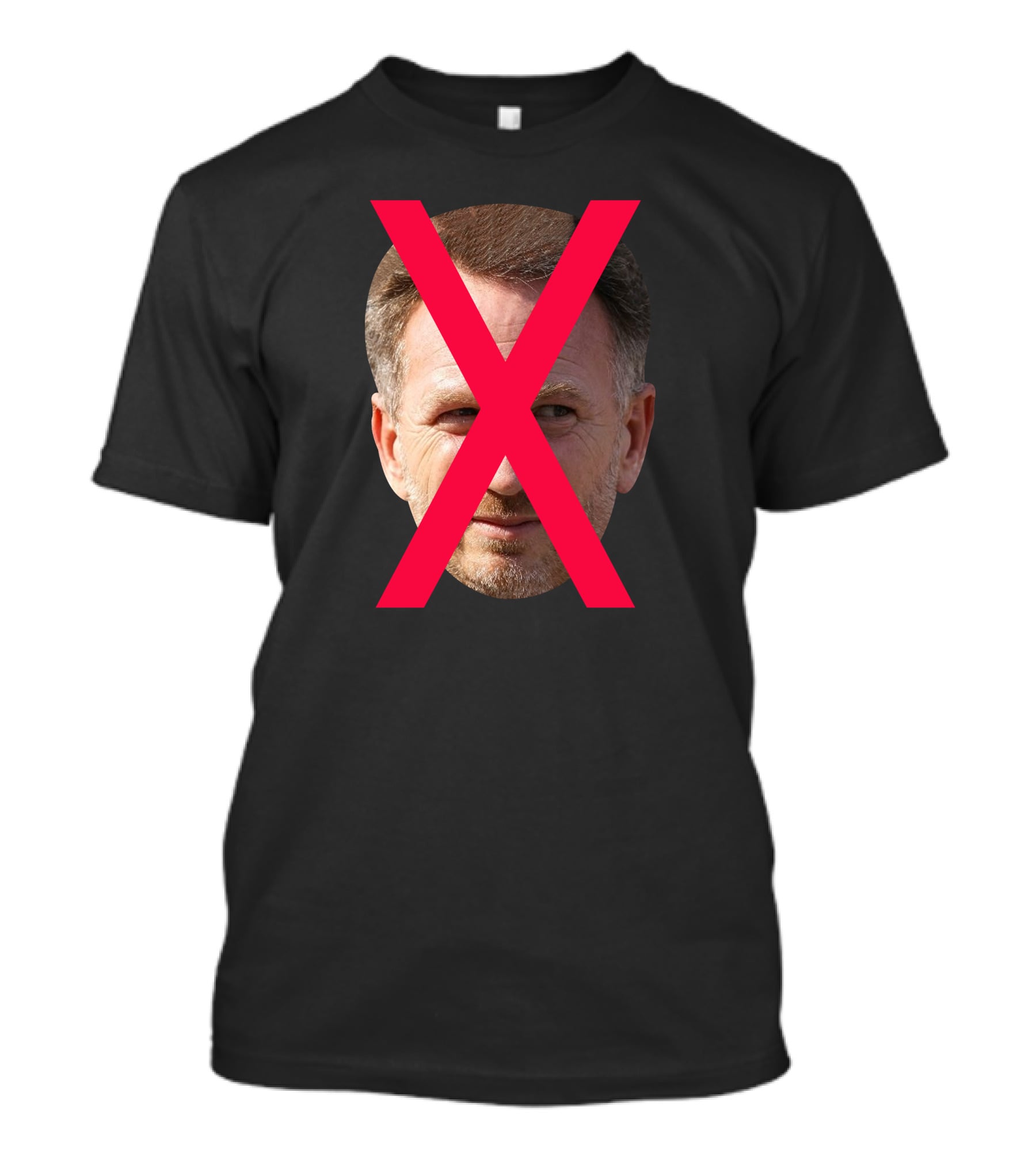 Christian Horner Red X I Just Want Red Bull To Lose T-Shirt