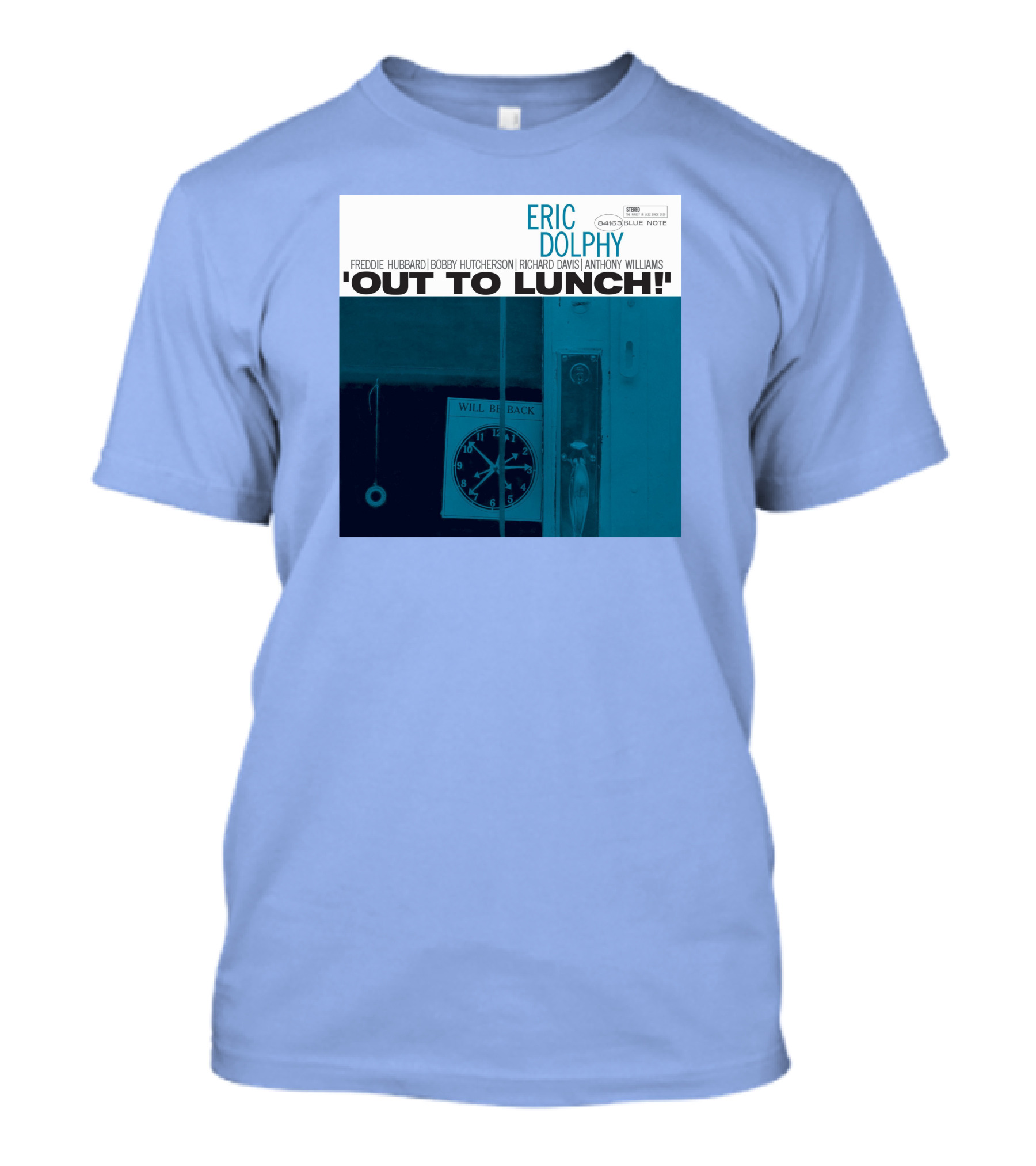 Out To Lunch Eric Dolphy Blue Note Records Cover Art Freddie Hubbard Bobby Hutcherson Richard Davis Anthony Williams T-Shirt