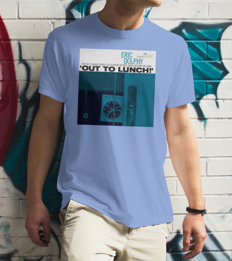 Out To Lunch Eric Dolphy Blue Note Records Cover Art Freddie Hubbard Bobby Hutcherson Richard Davis Anthony Williams T-Shirt