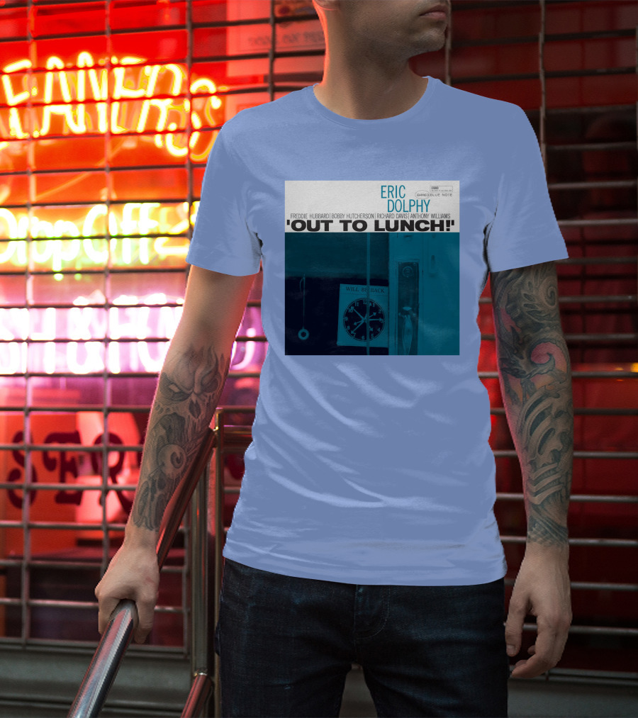 Out To Lunch Eric Dolphy Blue Note Records Cover Art Freddie Hubbard Bobby Hutcherson Richard Davis Anthony Williams T-Shirt