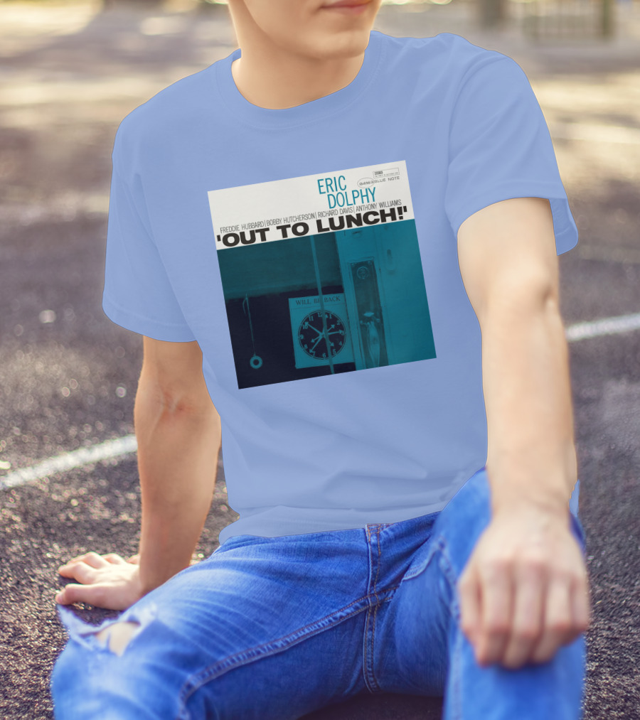 Out To Lunch Eric Dolphy Blue Note Records Cover Art Freddie Hubbard Bobby Hutcherson Richard Davis Anthony Williams T-Shirt