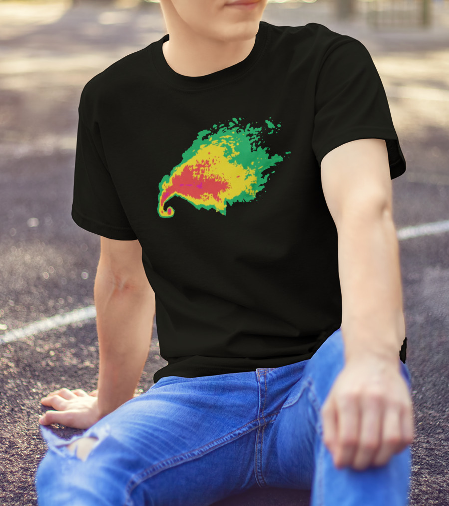 Ryan Hall Supercell Doppler Radar T-Shirt