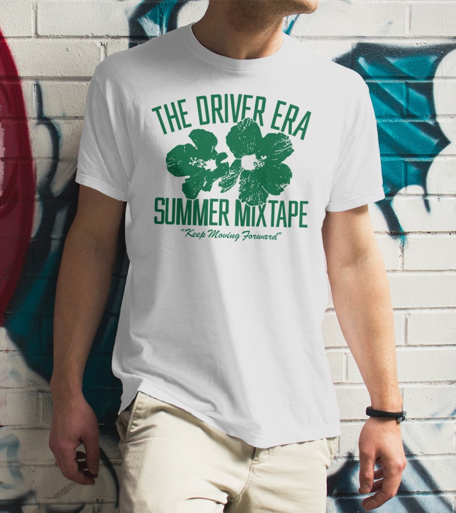 The Driver Era Summer Mixtape Keep Moving Forward Hibiscus T-Shirt