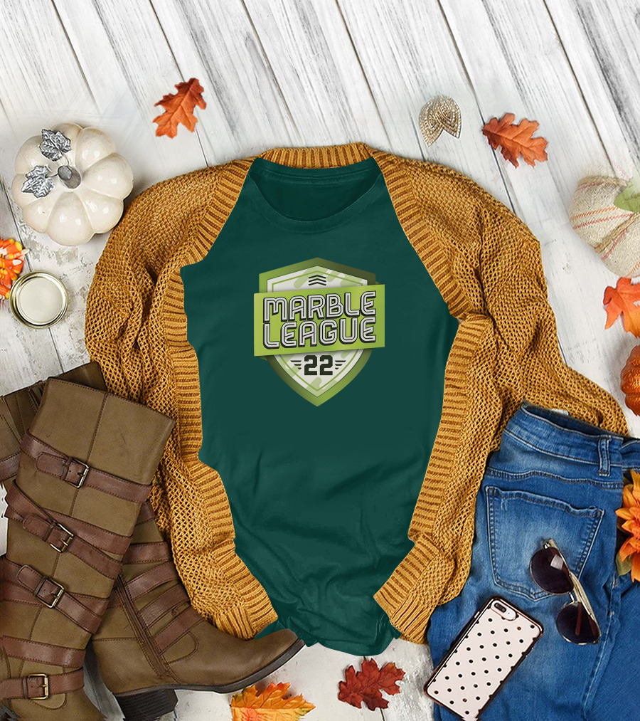 Marble League 22 Jelle's Marble Runs Badge T-Shirt