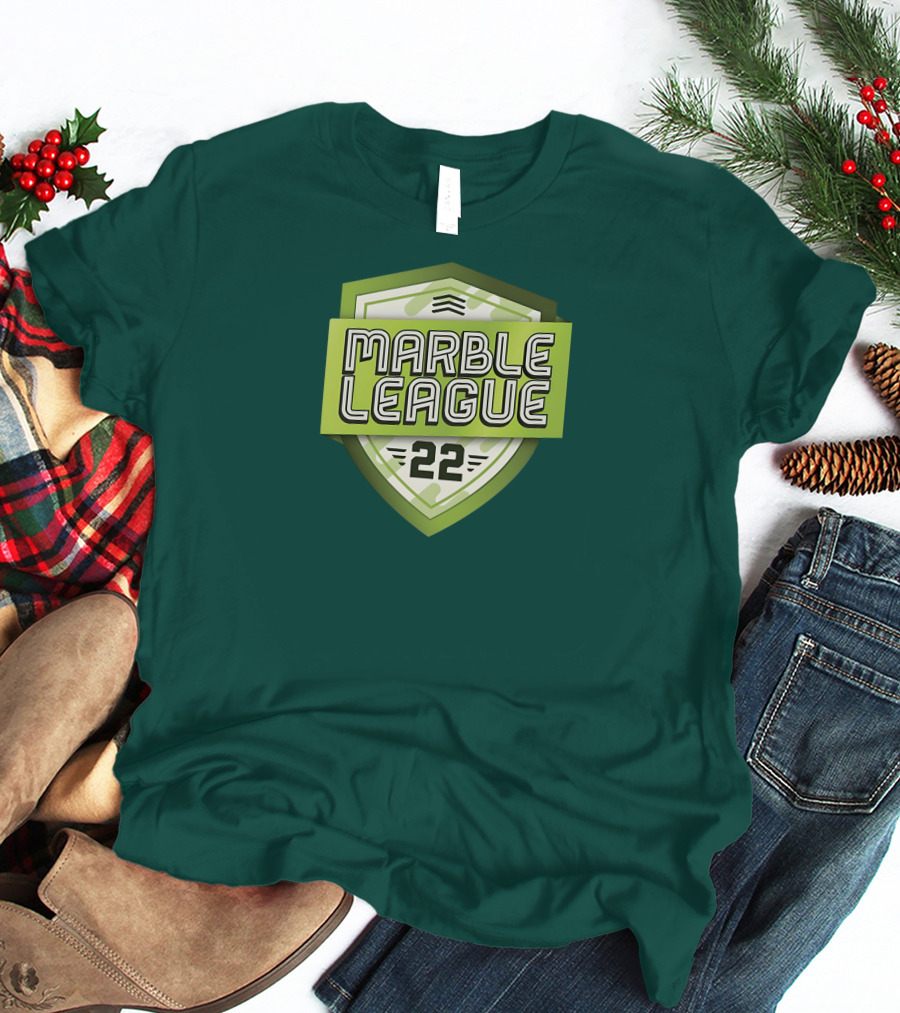 Marble League 22 Jelle's Marble Runs Badge T-Shirt