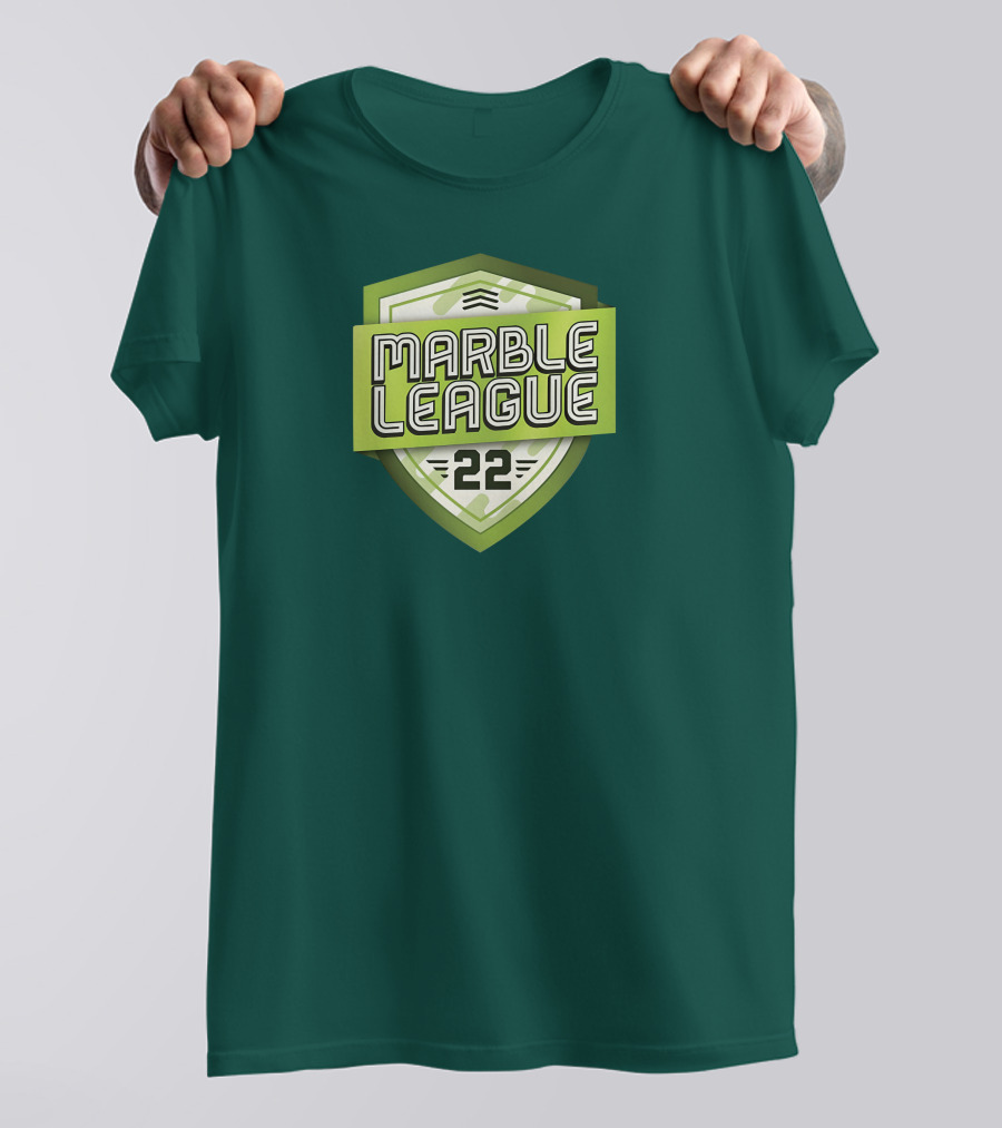 Marble League 22 Jelle's Marble Runs Badge T-Shirt