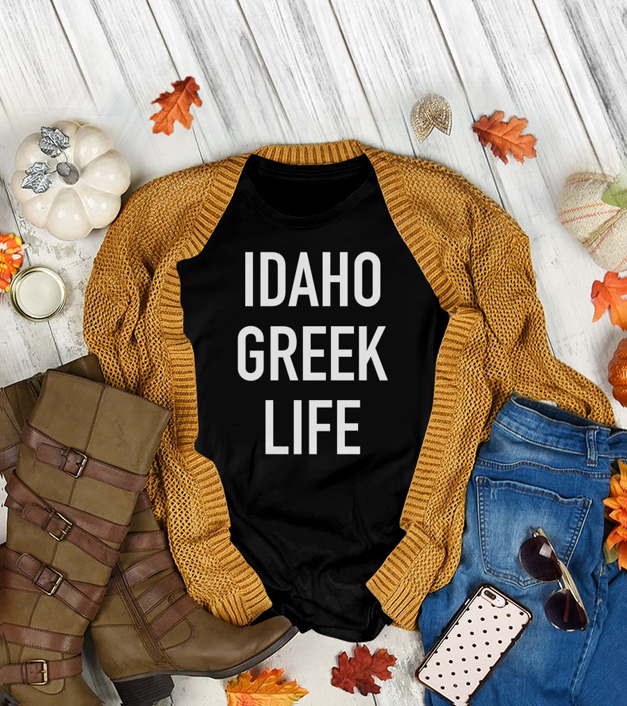 Idaho Greek Life University Of Idaho T-Shirt