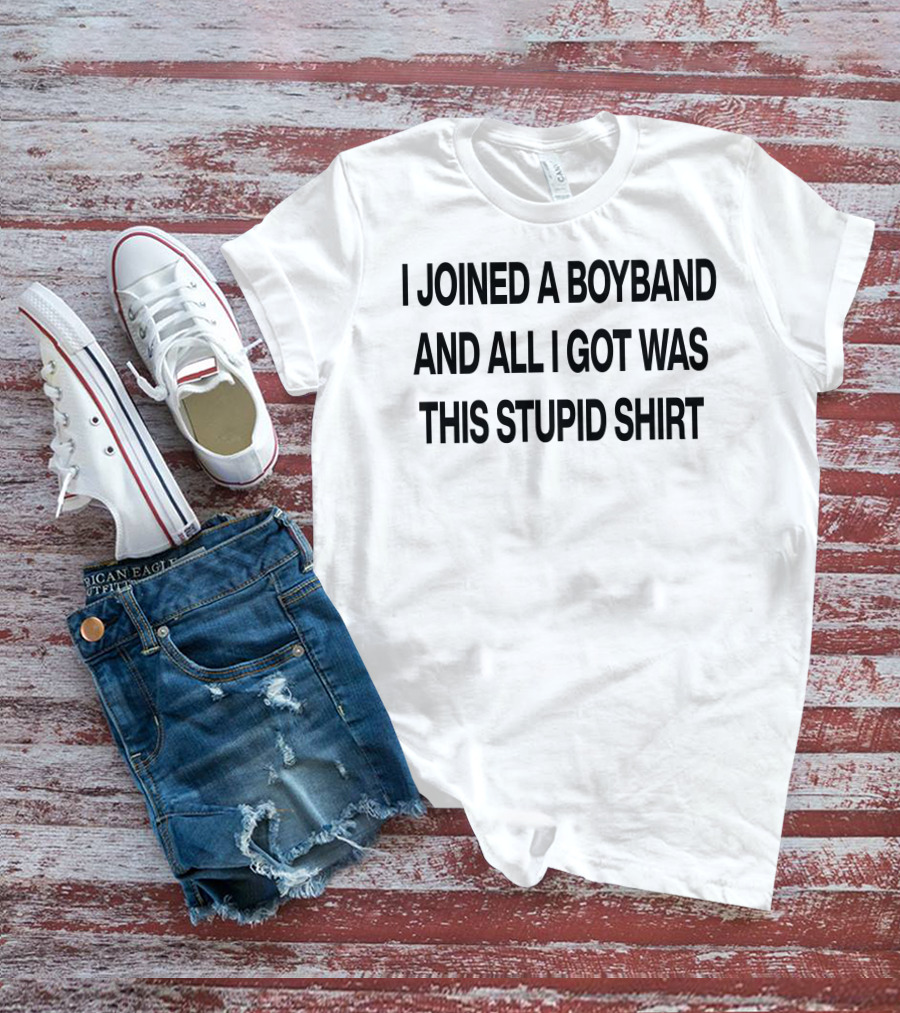 I Joined A Boyband And All I Got Was This Stupid T-Shirt