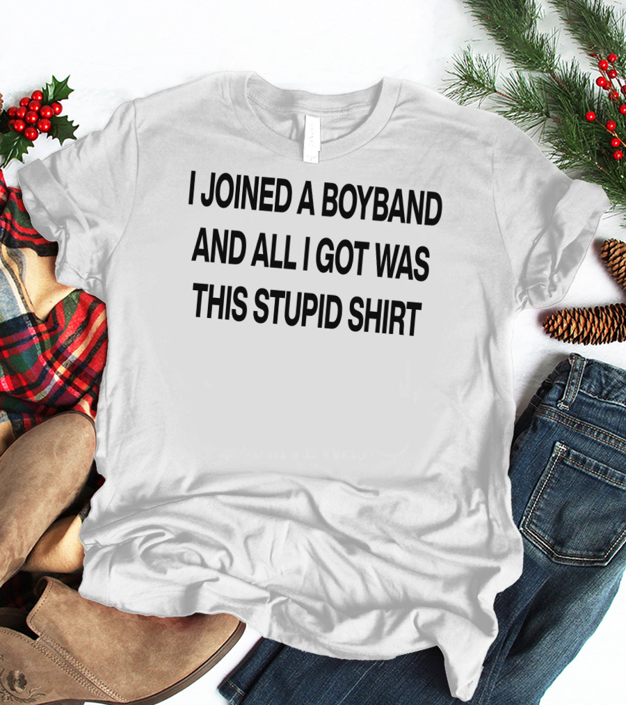 I Joined A Boyband And All I Got Was This Stupid T-Shirt