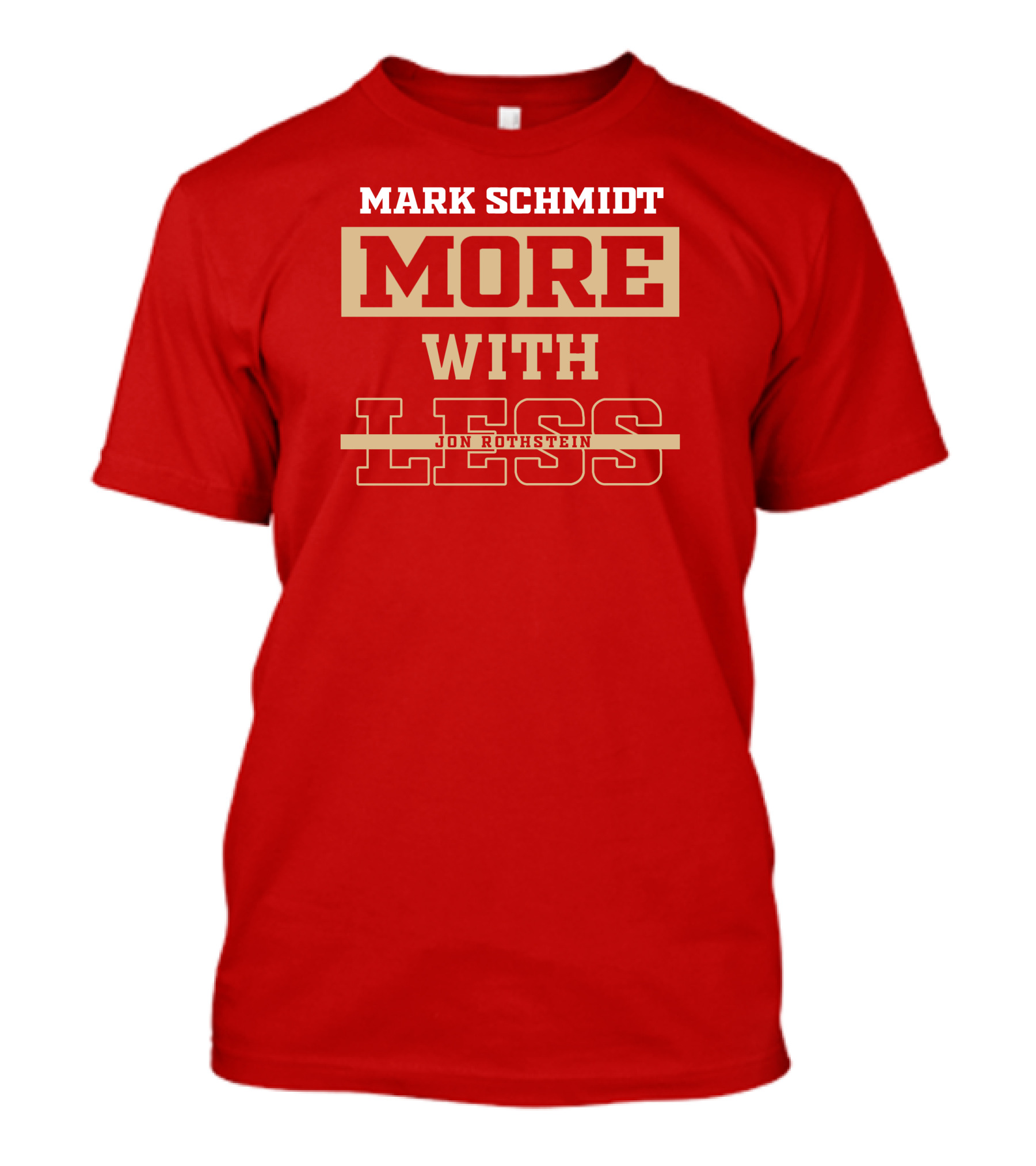 Mark Schmidt More With Less Jon Rothstein T-Shirt