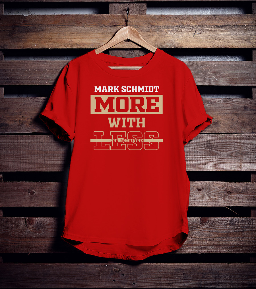 Mark Schmidt More With Less Jon Rothstein T-Shirt