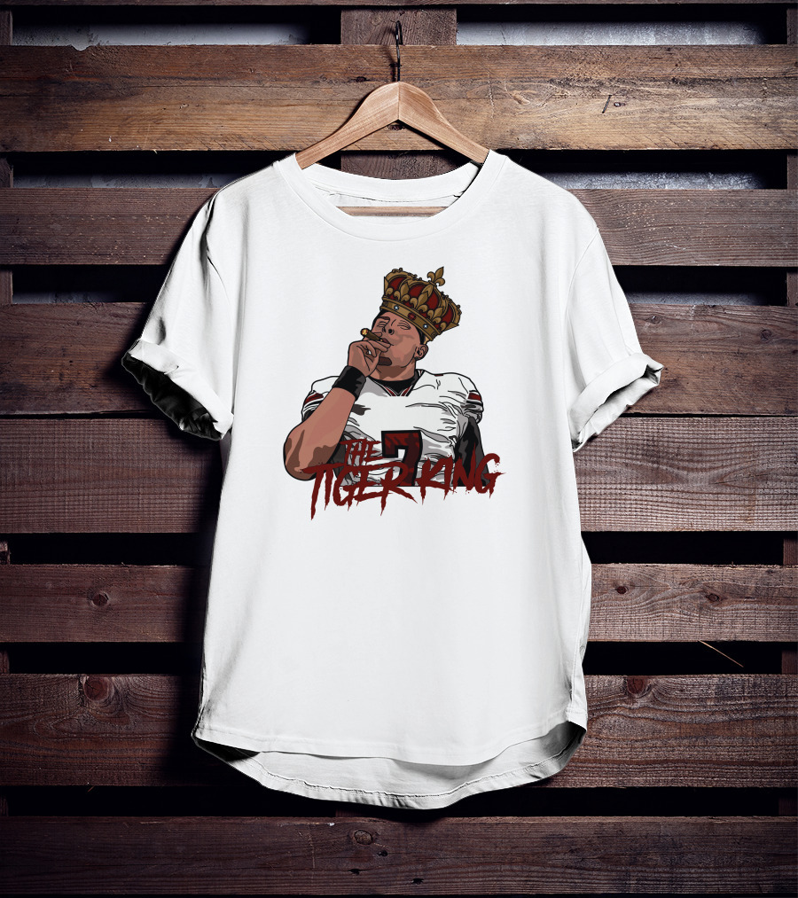 The Tiger King Spencer Rattler Crowned Quarterback T-Shirt