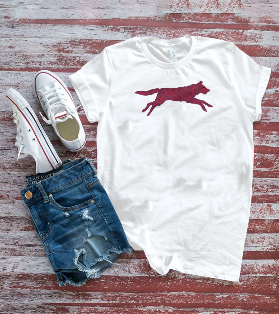 Greyson Crimson Wolf Leaping T-Shirt
