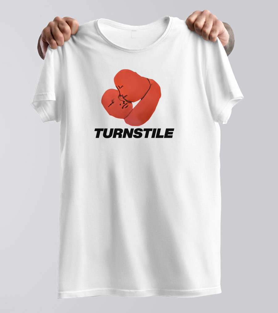 Turnstile Embrace Orange Faces T-Shirt