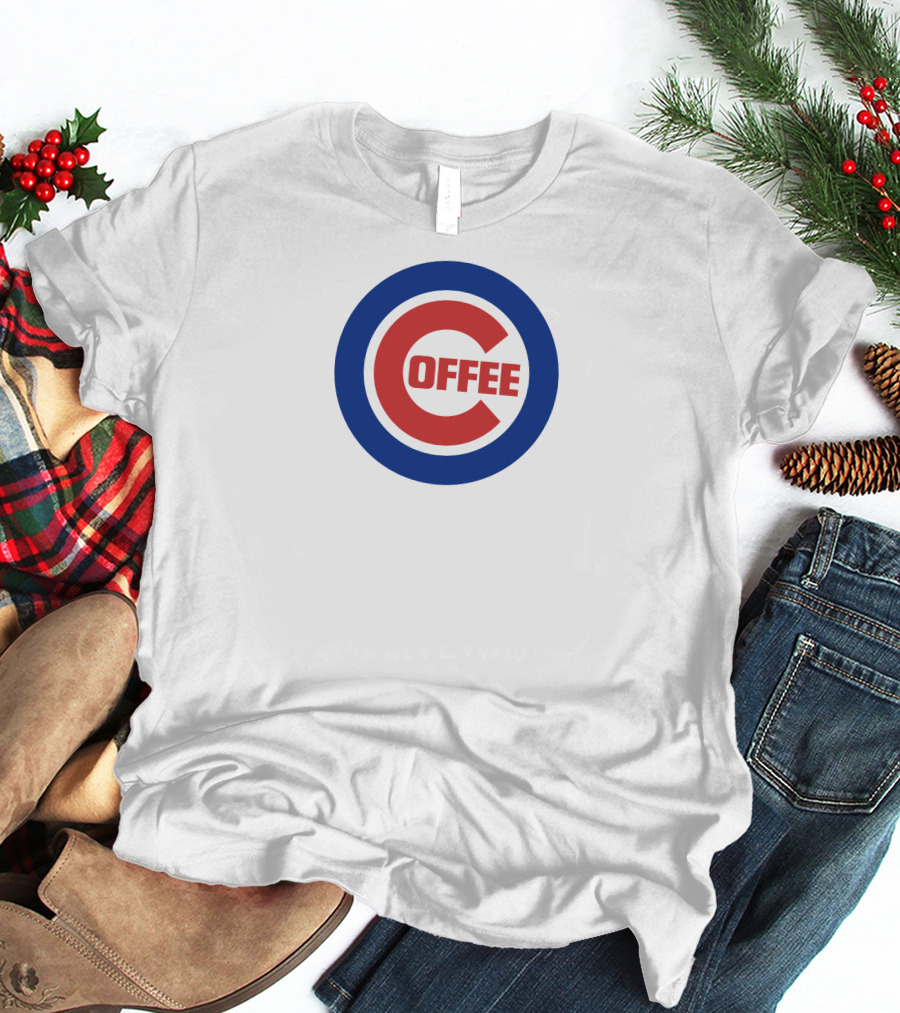 Cubs Coffee Logo Inspired By Chicago Cubs Emblem T-Shirt