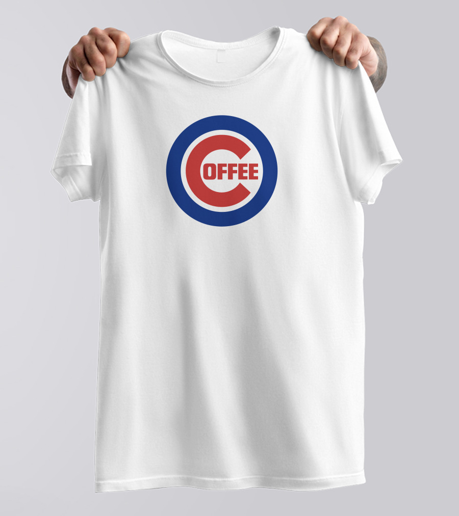 Cubs Coffee Logo Inspired By Chicago Cubs Emblem T-Shirt