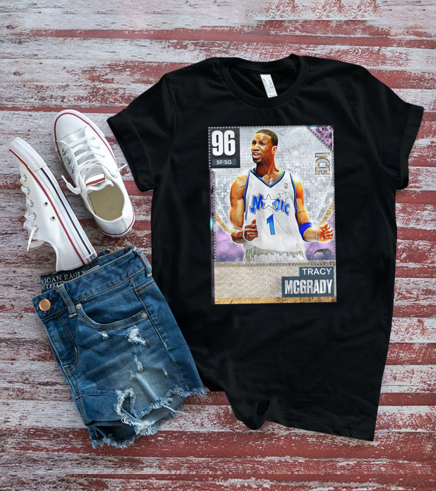 96 Tracy McGrady Magic SF/SG Ice T-Shirt