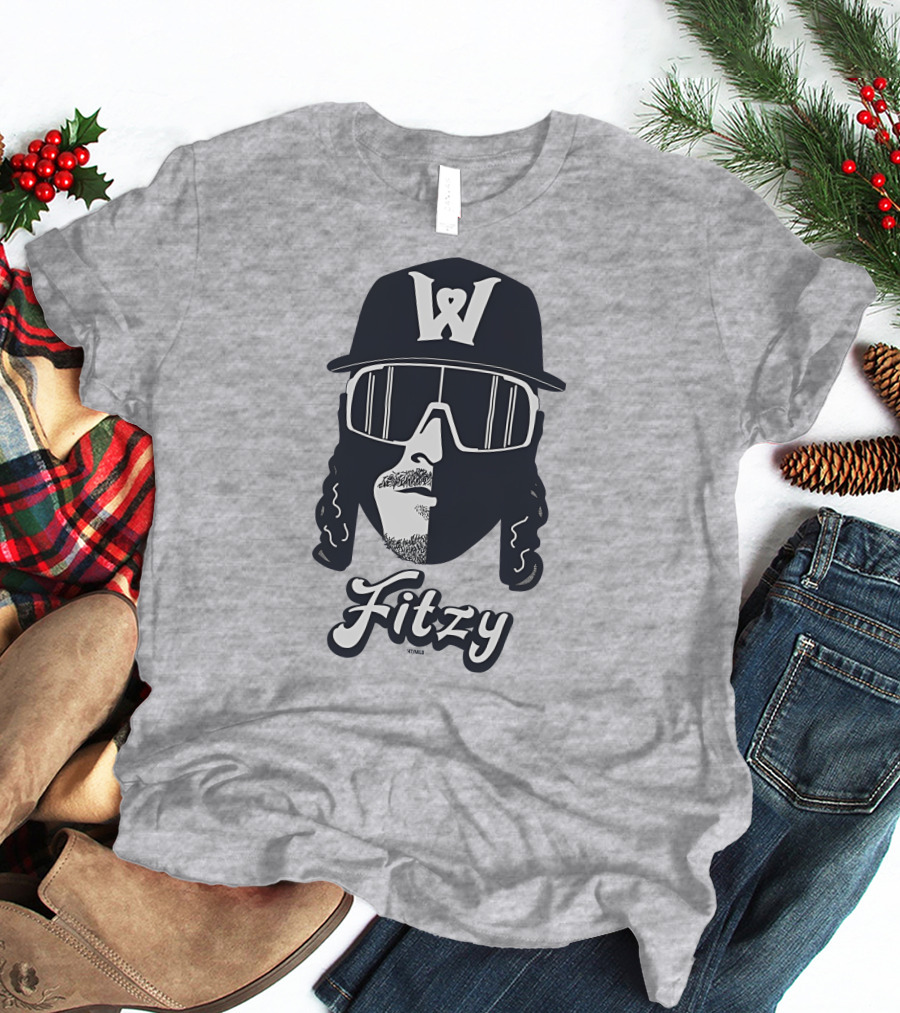 Worcester Red Sox Fitzy '47 Grey Shadow Face W T-Shirt