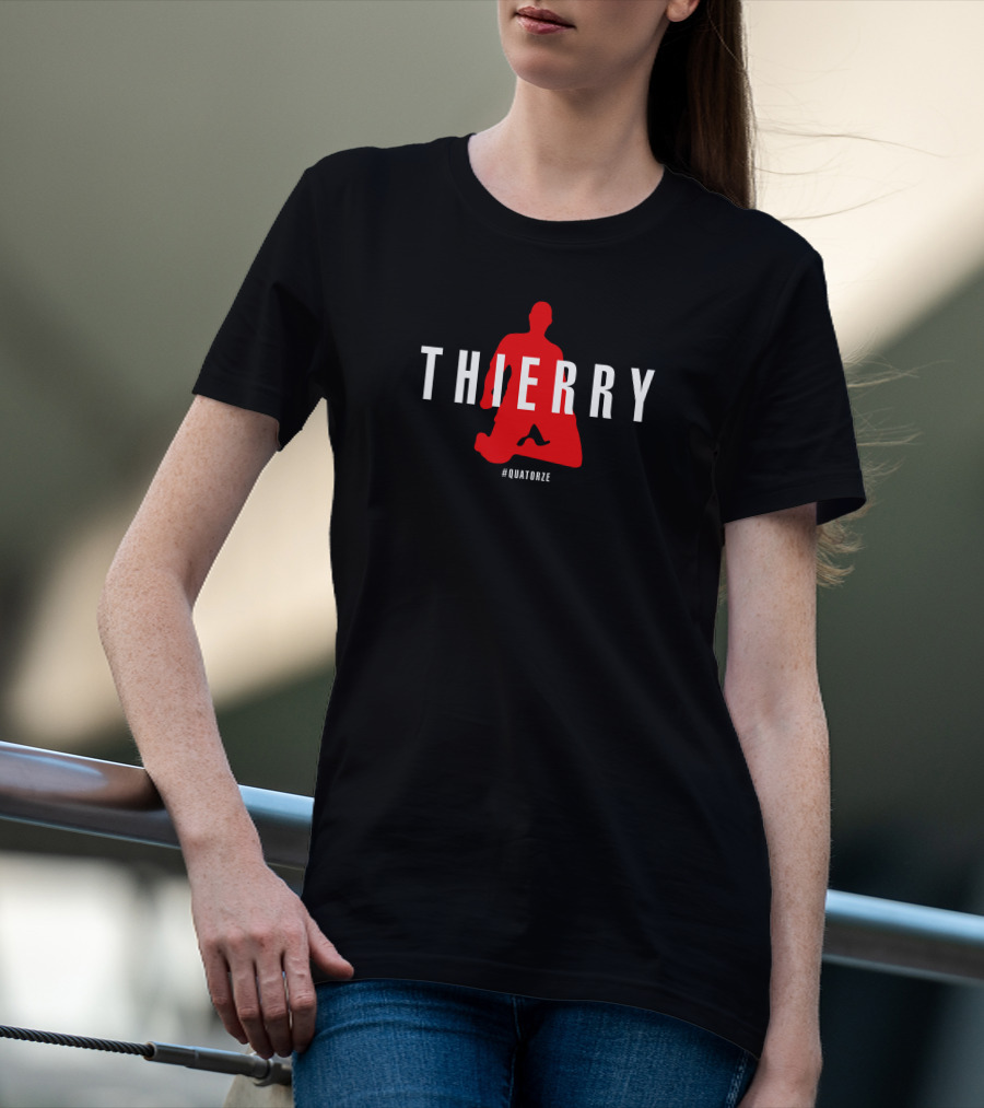 THIERRY #QUATORZE Red T-Shirt