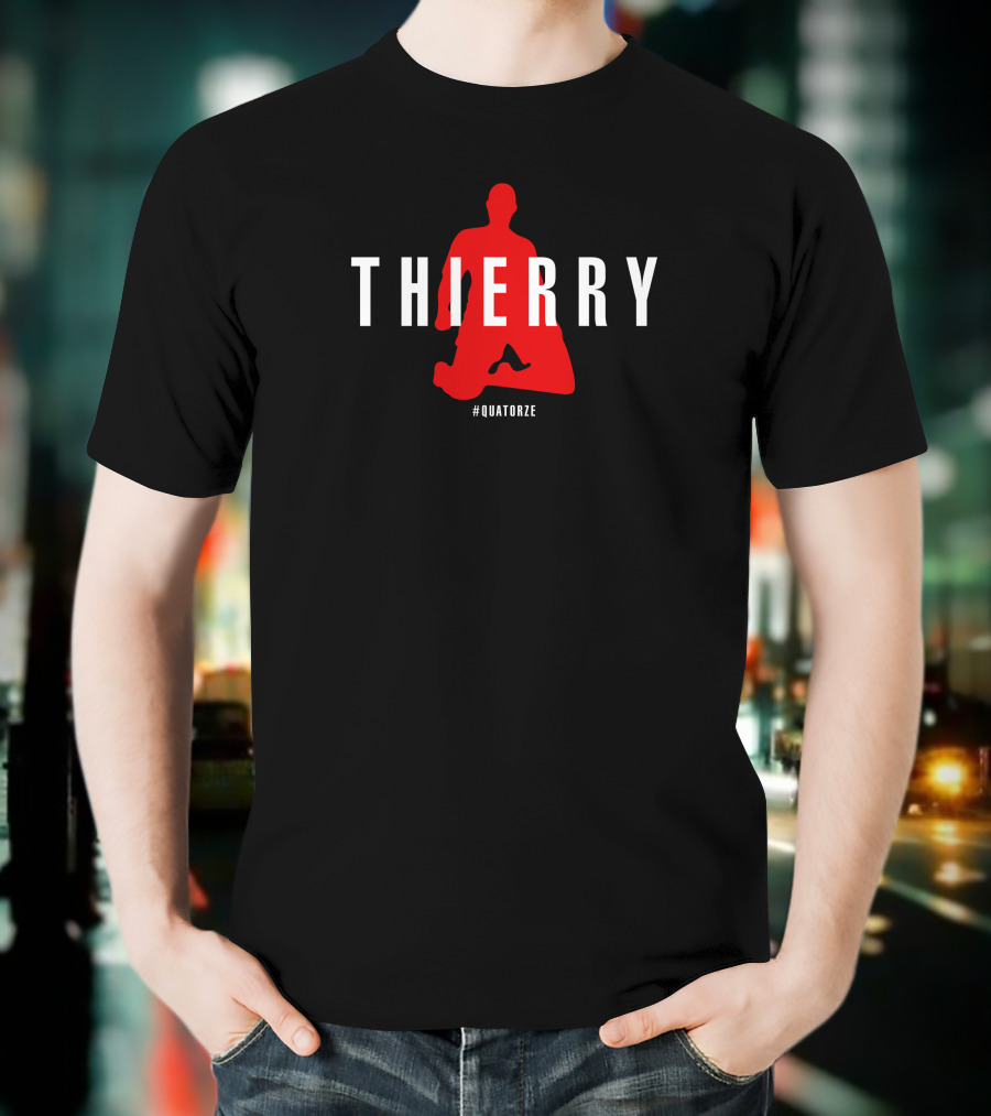 THIERRY #QUATORZE Red T-Shirt