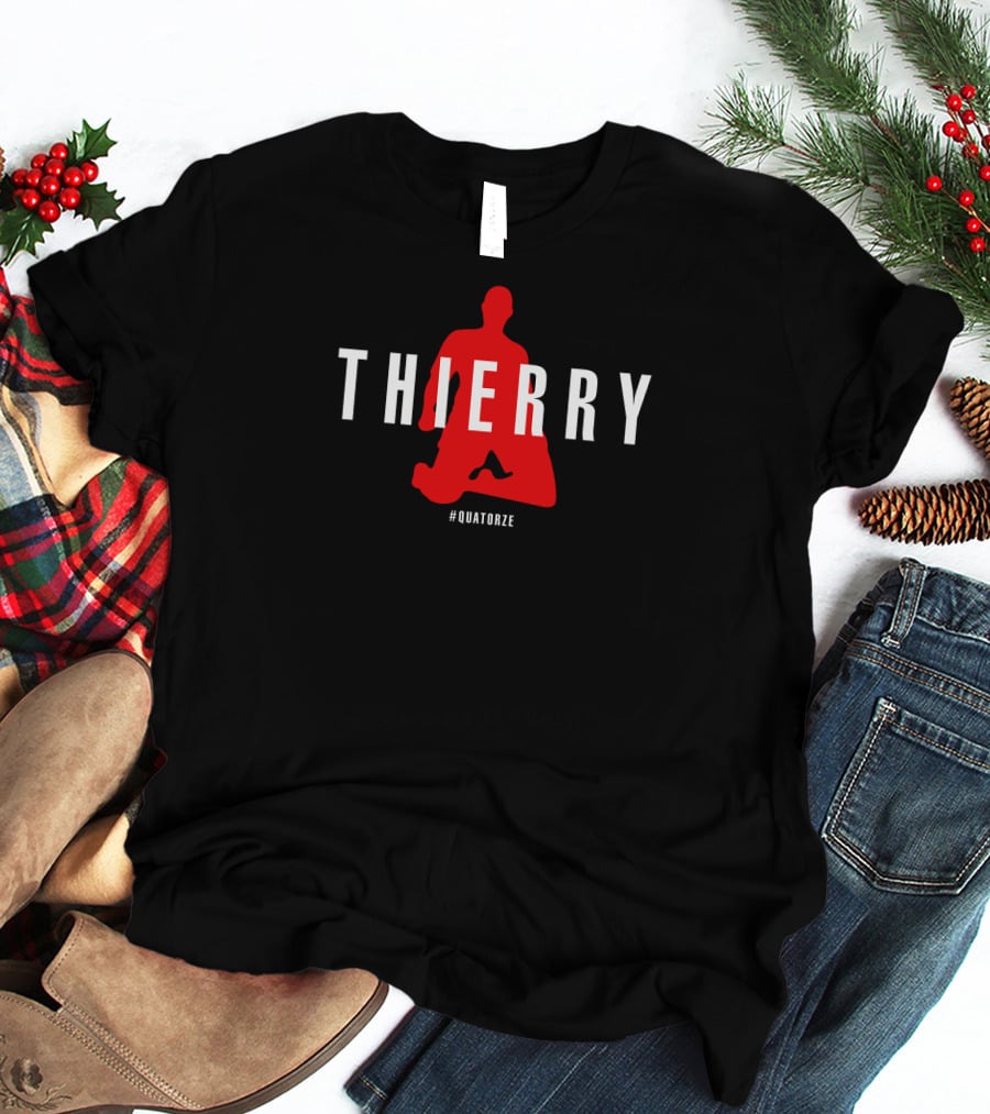 THIERRY #QUATORZE Red T-Shirt