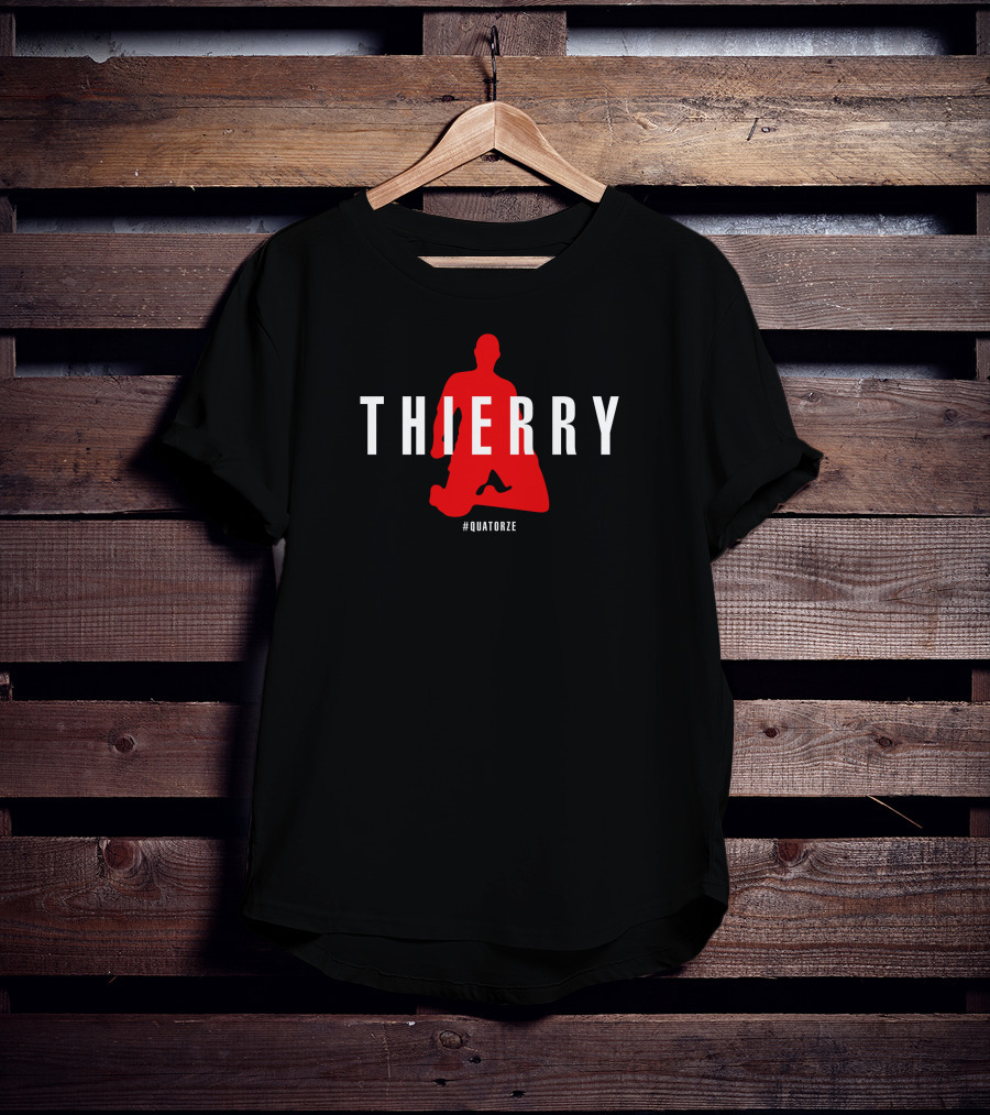 THIERRY #QUATORZE Red T-Shirt