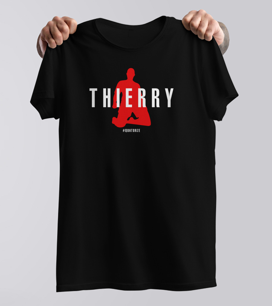 THIERRY #QUATORZE Red T-Shirt