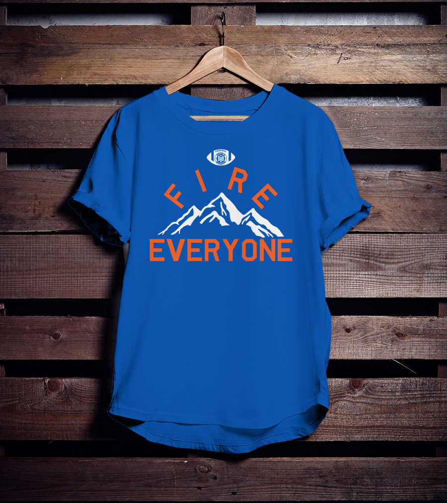Triple B Everyone Fire Football Mountain T-Shirt