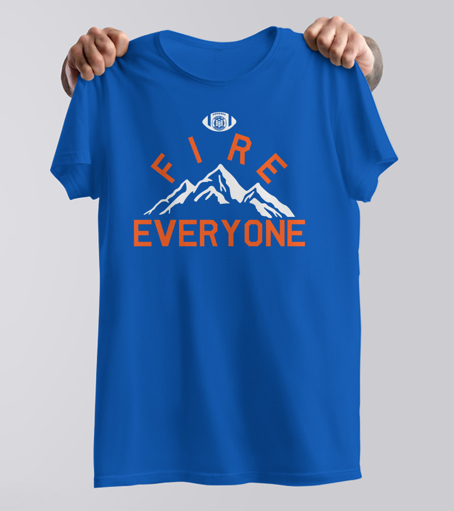 Triple B Everyone Fire Football Mountain T-Shirt